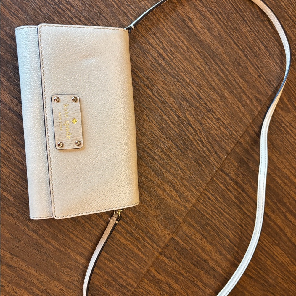 Kate Spade Cream Crossbody Bag